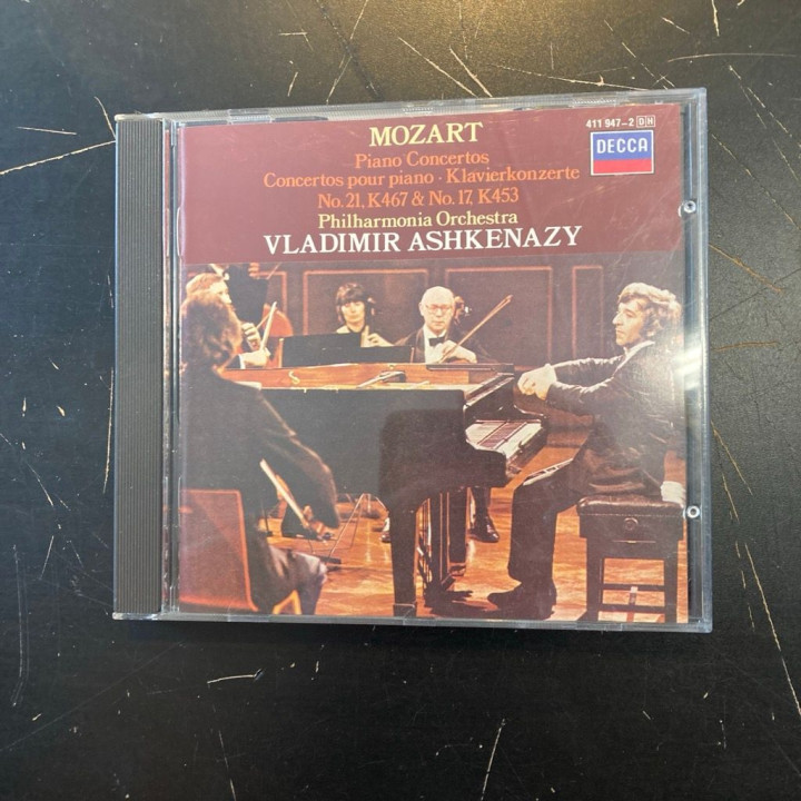 Mozart - Piano Concertos No.21 K467 & No.17 K453 CD (VG+/VG+) -klassinen-